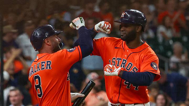 Houston Astros designated hitter Yordan Alvarez is an elite prop target on Monday night. Houston Astros designated hitter Yordan Alvarez is an elite prop target on Monday night.