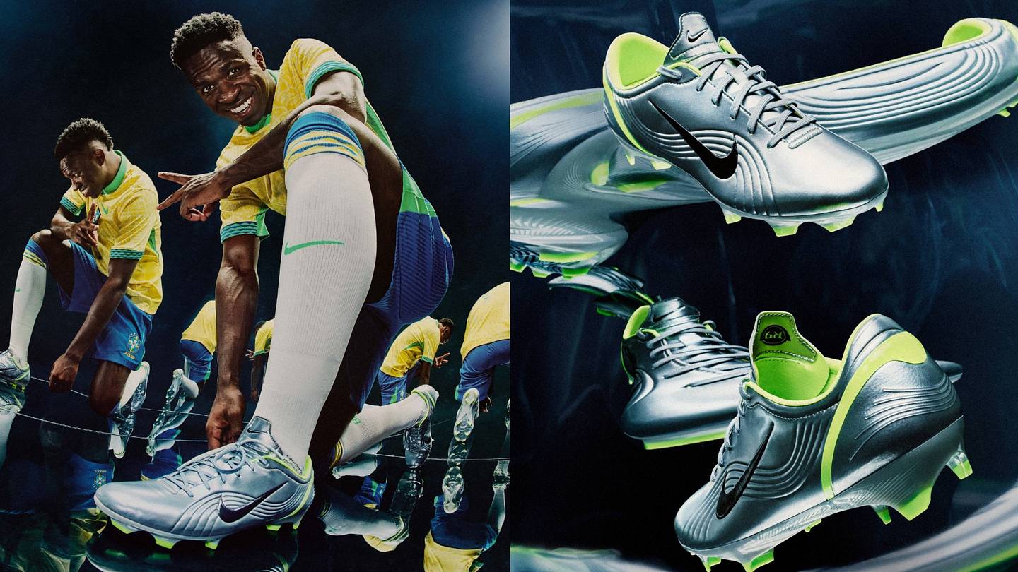 Nike reimagine iconic Ronaldo Mercurial Vapor 1 boots for Vinicius
