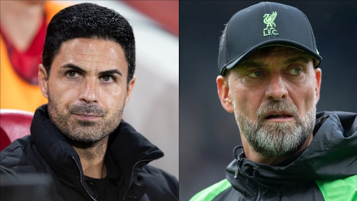 Arteta & Klopp are among the nominees