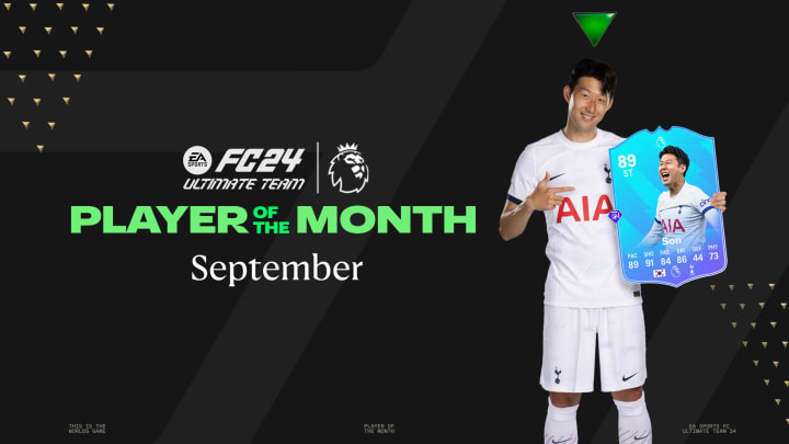 Son is the Premier League Player of the Month