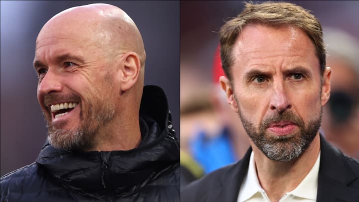 Ten Hag offered his thoughts on Southgate's setup