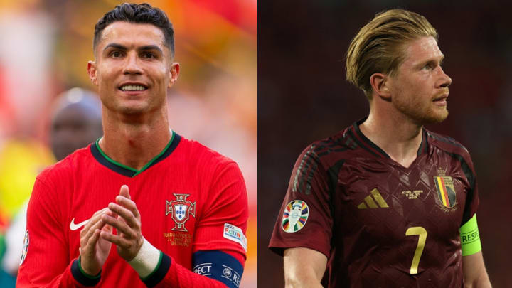 Ronaldo and De Bruyne make the cut Ronaldo and De Bruyne make the cut
