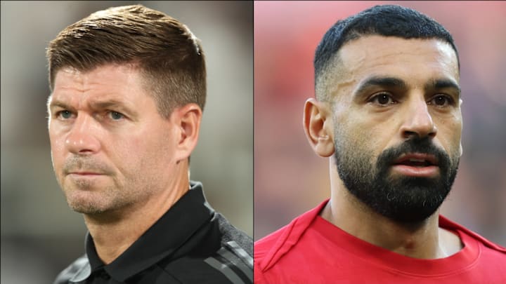 Gerrard sends a message to Salah