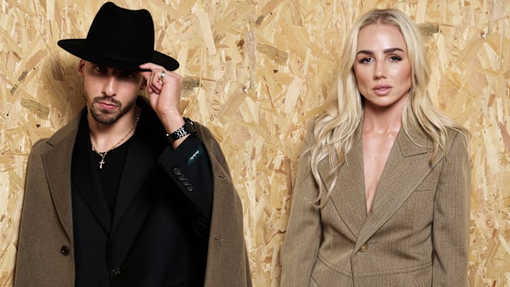 Dias and Greenwood dressed to impress Dias and Greenwood dressed to impress