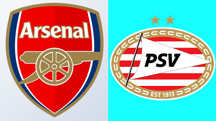 Arsenal host PSV