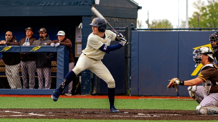 Toledo outfielder Garret Pike