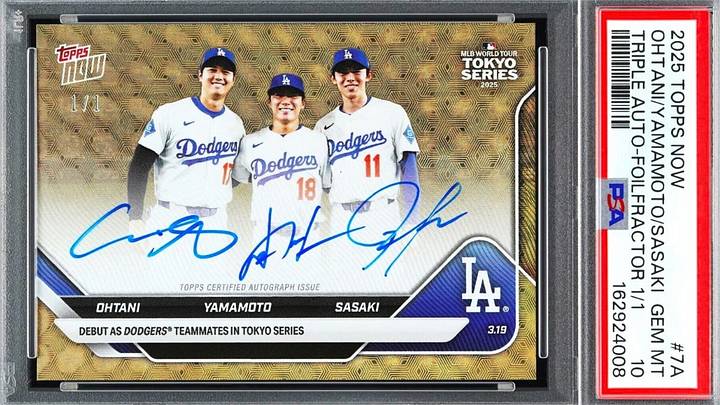 One-of-one autographs featuring some of sports’ biggest stars have helped turn Topps NOW cards into six-figure collectibles.