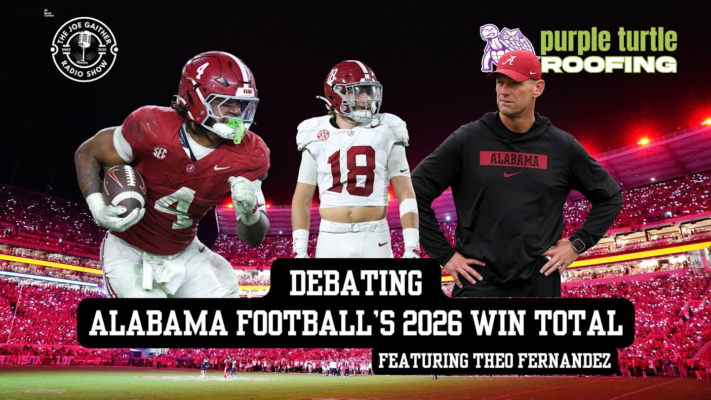 Debating Alabama Football 2026 Win Totals on The Joe Gaither Show