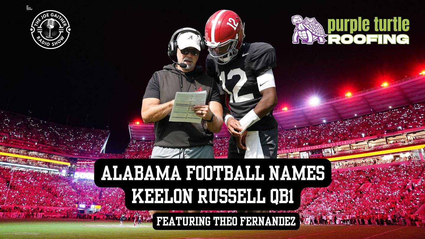 Reacting To Keelon Russell Winning Alabama's Starting QB Job on The Joe Gaither Show