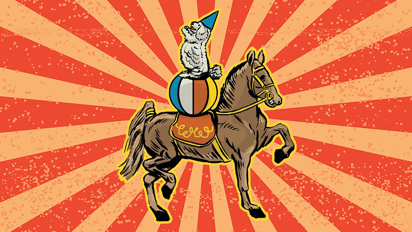 The Entertaining History of Dog and Pony Shows