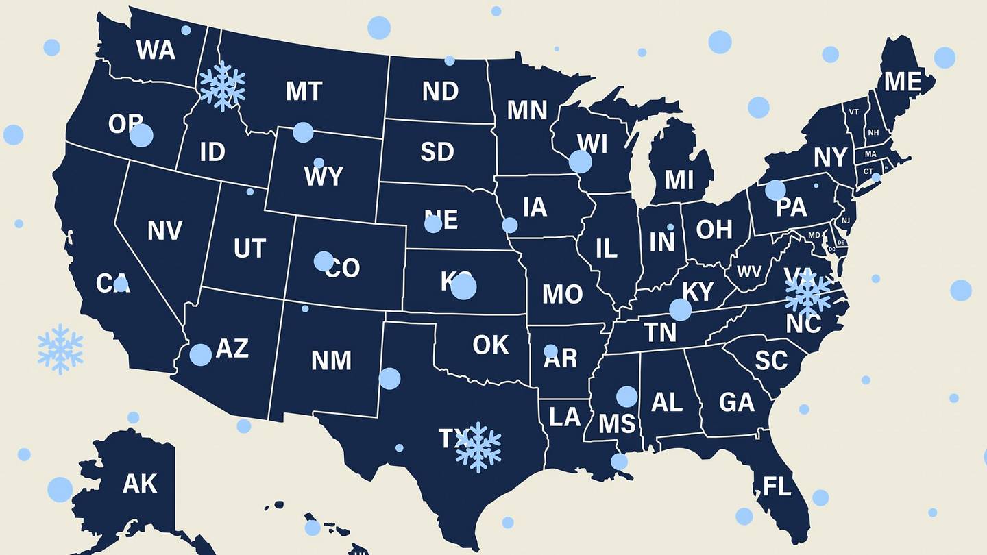 When Will Your State See Its First Snow in 2026? This Map Shows When to Expect It