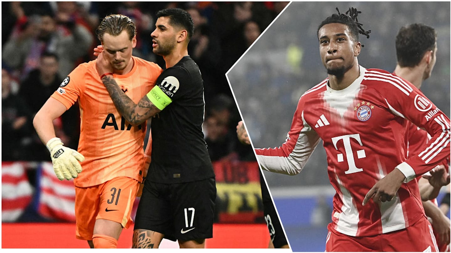 Champions League Roundup 3/10: Tottenham Goalkeeper Brutally Humiliated, Michael Olise Lights up Europe