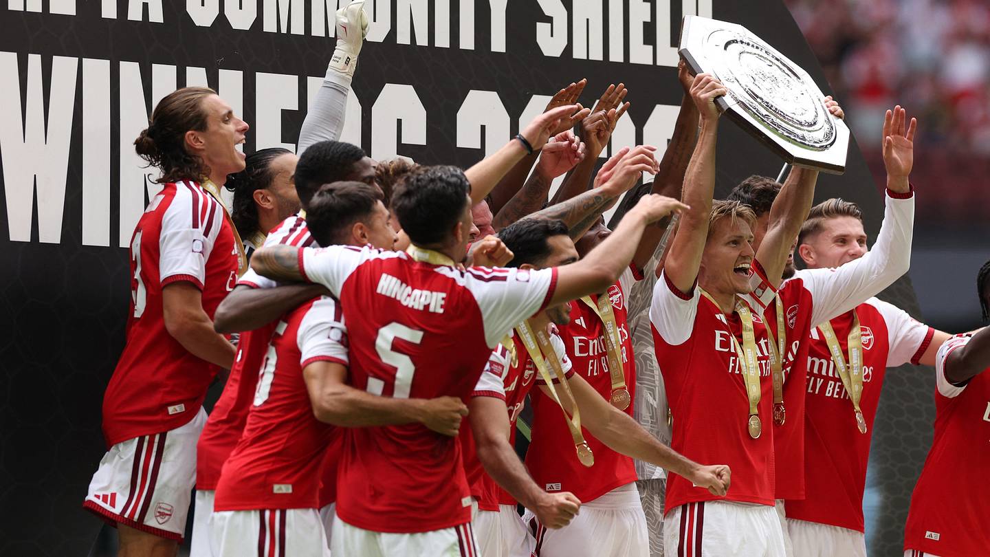 With Community Shield Win, Arsenal Ready to Take on Curse of Champions