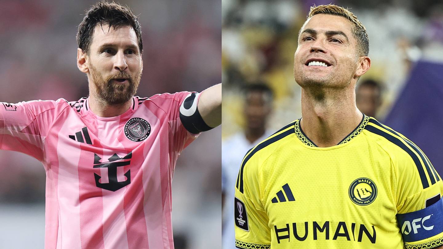 Photo: si.com Lionel Messi vs. Cristiano Ronaldo: Comparing Their 100-Goal Milestones for Inter Miami and Al Nassr
