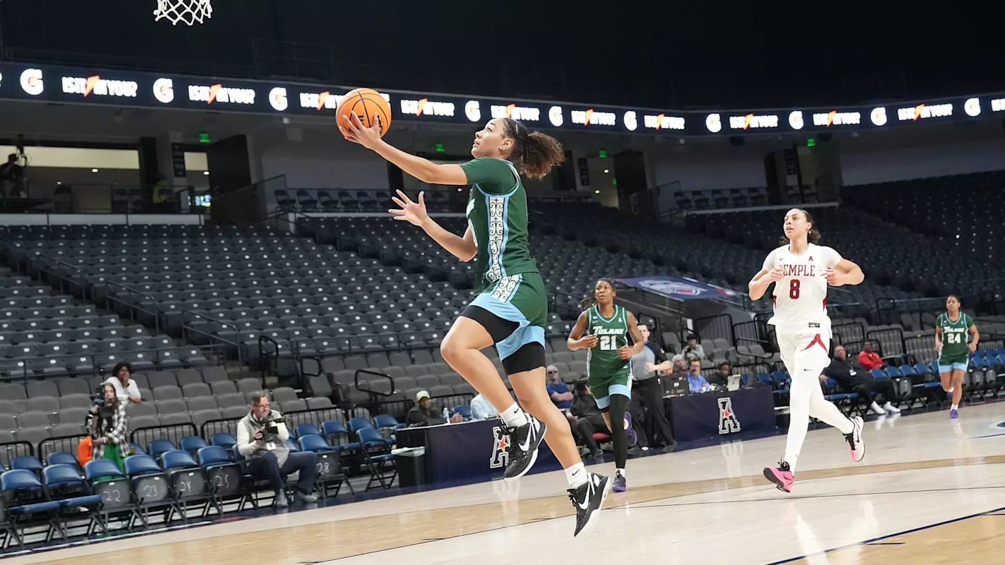 Tulane Women Fall in OT to Temple, 86-77