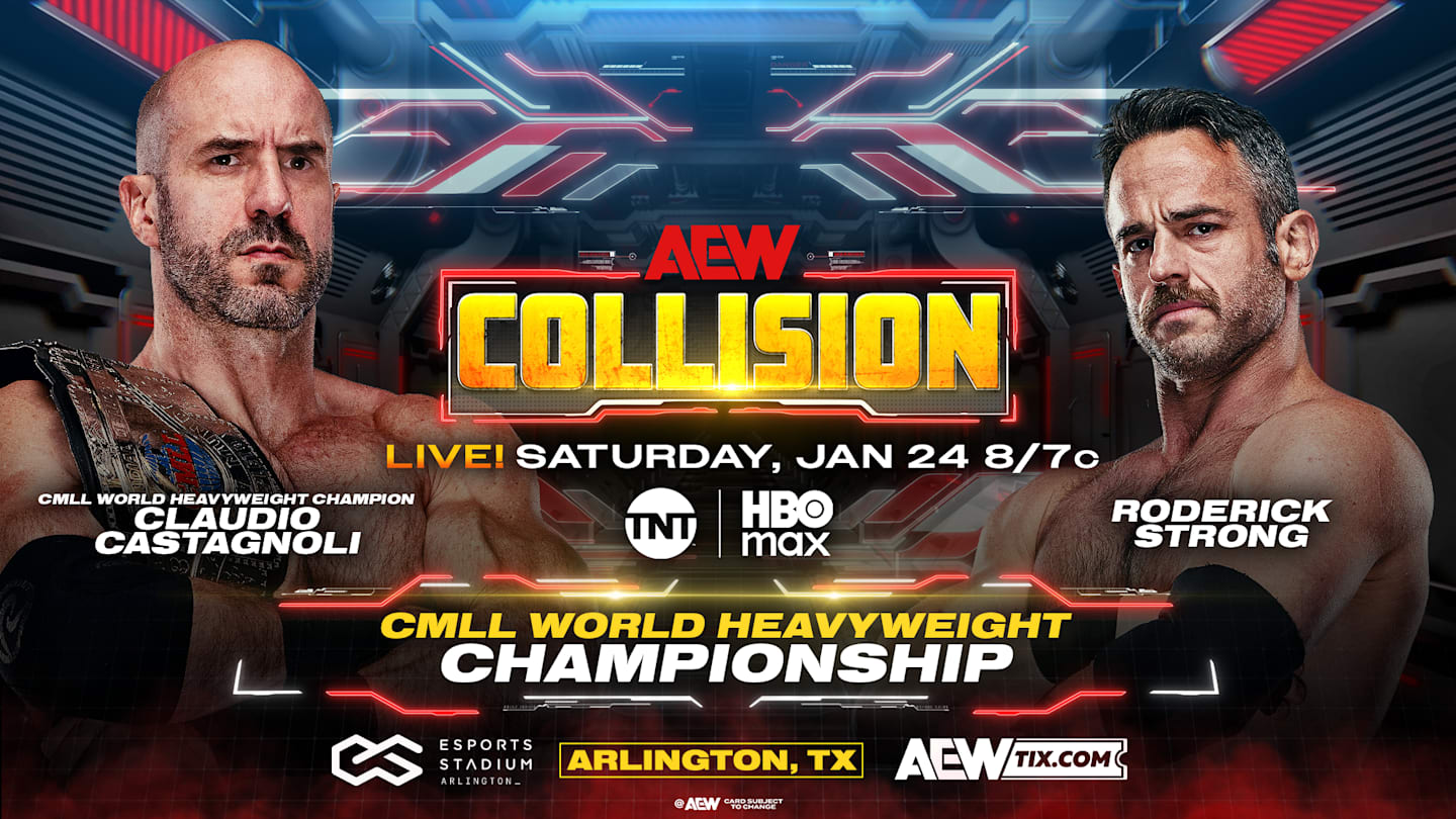 AEW Collision SPOILERS [1/24/26]: CMLL World Title Defended During Taped Orlando Show