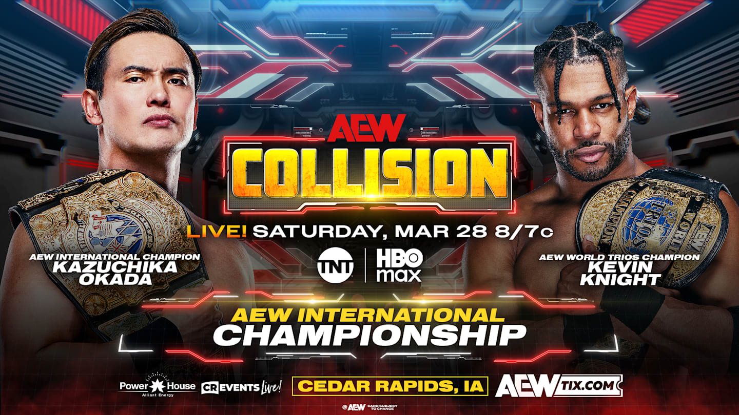 AEW Collision Preview (3/28/26): Start Time, Match Card, How To Watch & Live Stream