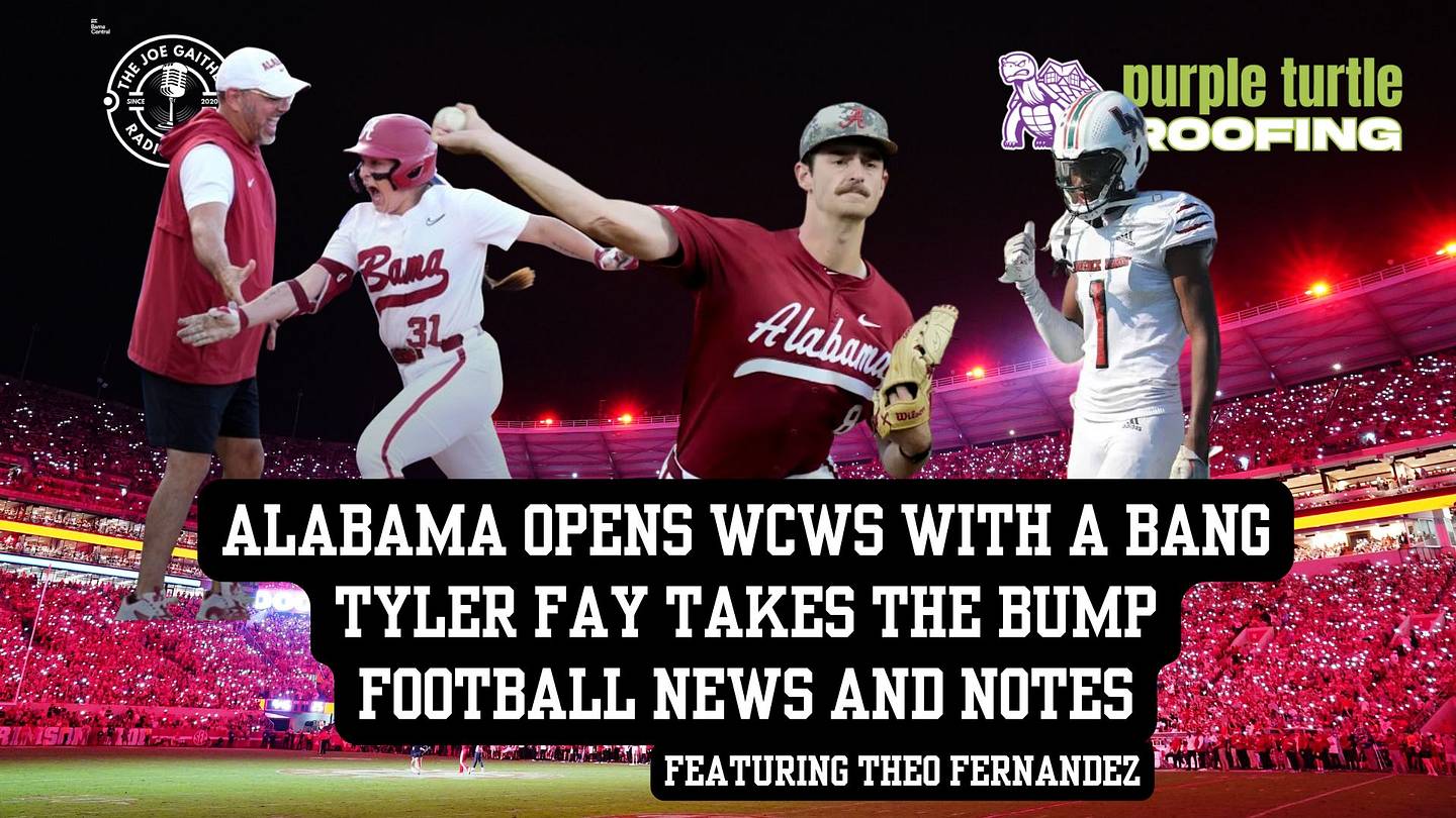 Alabama Softball Opens Weekend With a Bang: The Joe Gaither Show