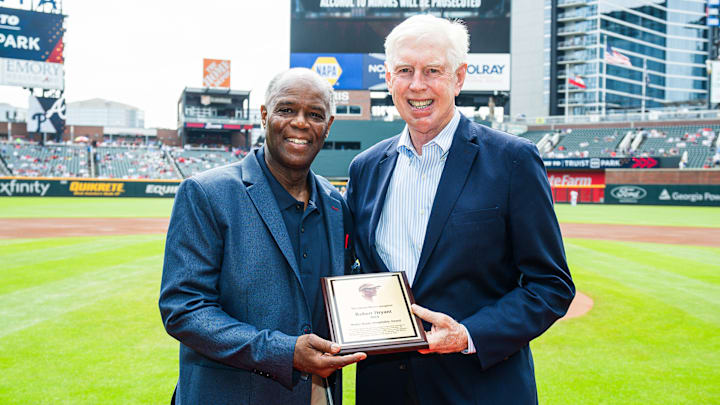 Longtime Braves usher Robert Bryant