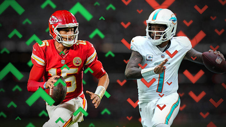 Patrick Mahomes and Tua Tagovailoa