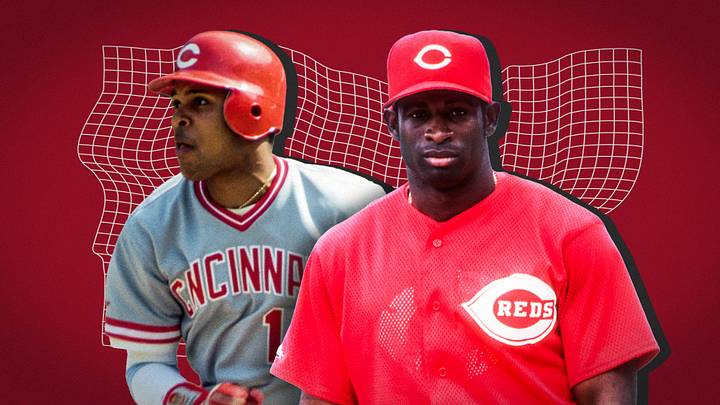 Barry Larkin and Barry Sanders Barry Larkin and Barry Sanders
