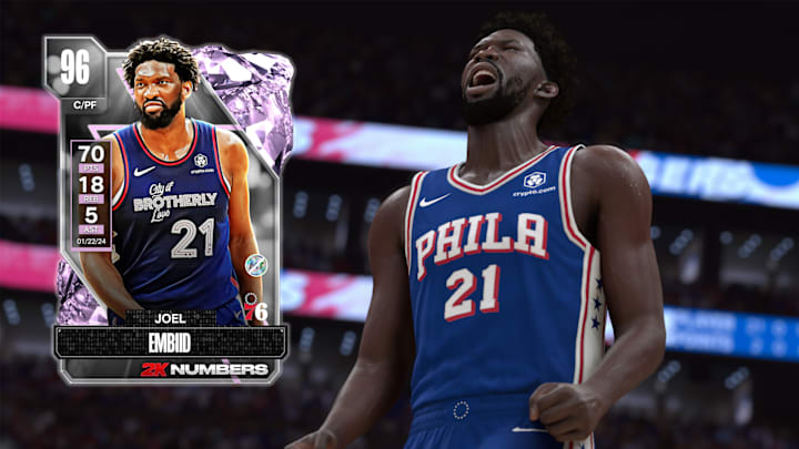 Here's how to get the Pink Diamond Joel Embiid for free in NBA 2K24.