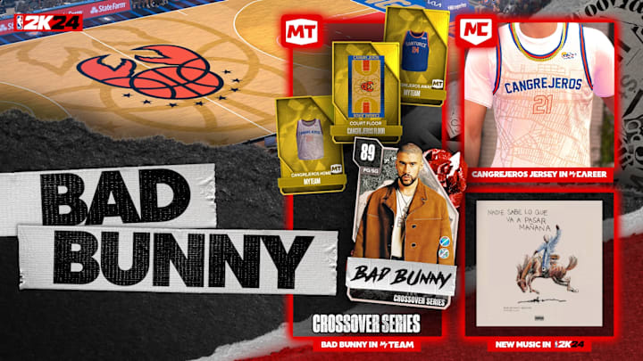 Here's how to get Bad Bunny in NBA 2K24 Season 5.