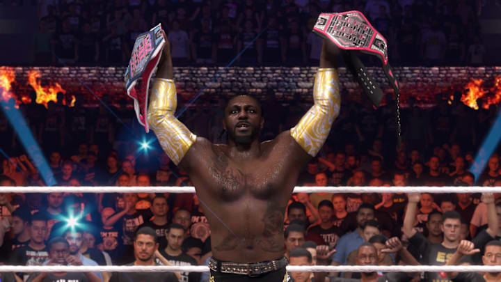 Here's how to get Swerve Strickland in WWE 2K24.