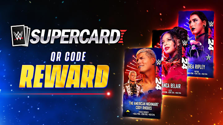 Here's the full list of active WWE SuperCard QR codes.