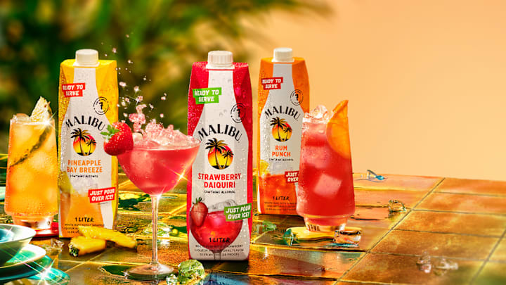 Malibu ready to serve cocktails