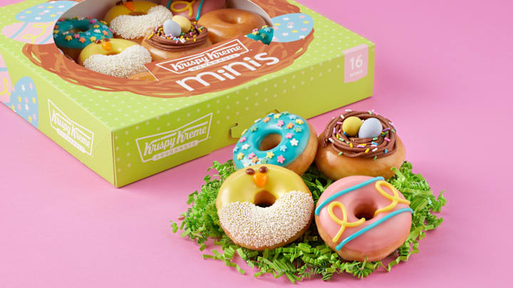 Krispy Kreme Spring Mini Doughnuts