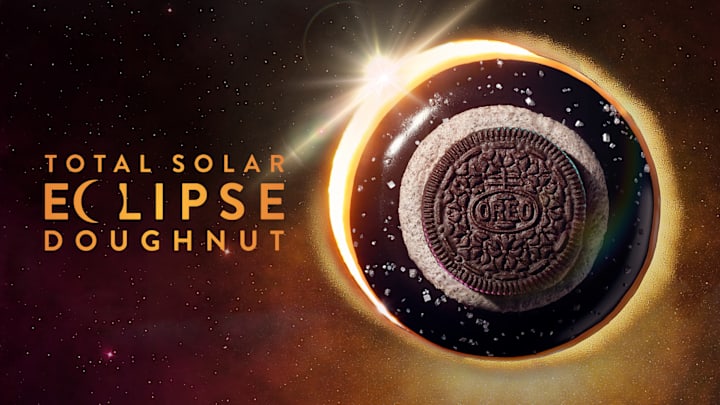 Krispy Kreme Total Solar Eclipse Doughnut
