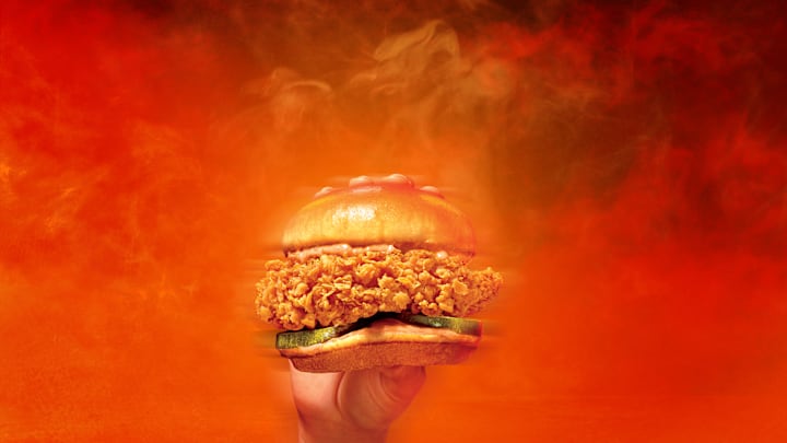 Popeyes Ghost Pepper Chicken Sandwich