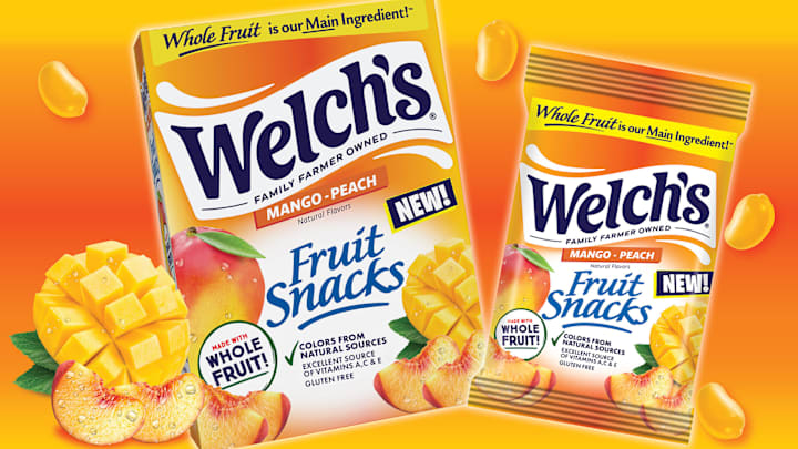 Welch's Mango Peach Fruit Snacks