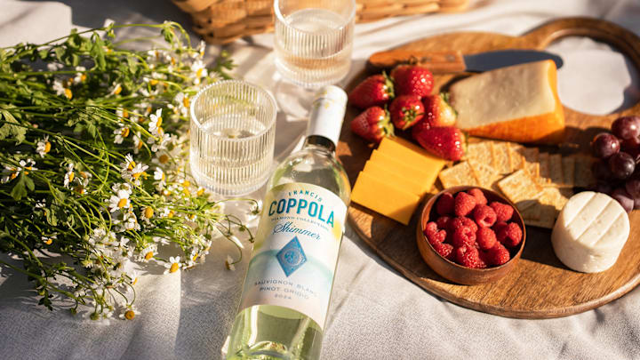 Coppola Shimmer, a new white wine blend from the Diamond Collection