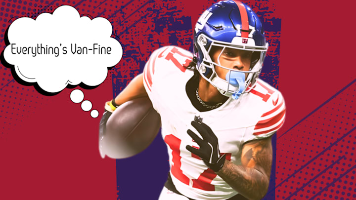 New York Giants wide receiver Wan'Dale Robinson