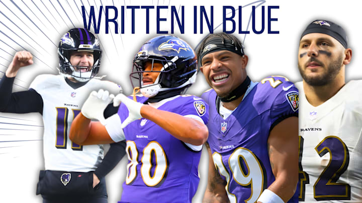 New York Giants free agent pick-ups Jordan Stout, Isaiah Likely, Ar'Darius Washington, and Patrick Ricard. New York Giants free agent pick-ups Jordan Stout, Isaiah Likely, Ar'Darius Washington, and Patrick Ricard.