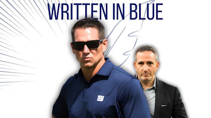 New York Giants general manager Joe Schoen and Philadelphia Eagles GM Howie Roseman New York Giants general manager Joe Schoen and Philadelphia Eagles GM Howie Roseman