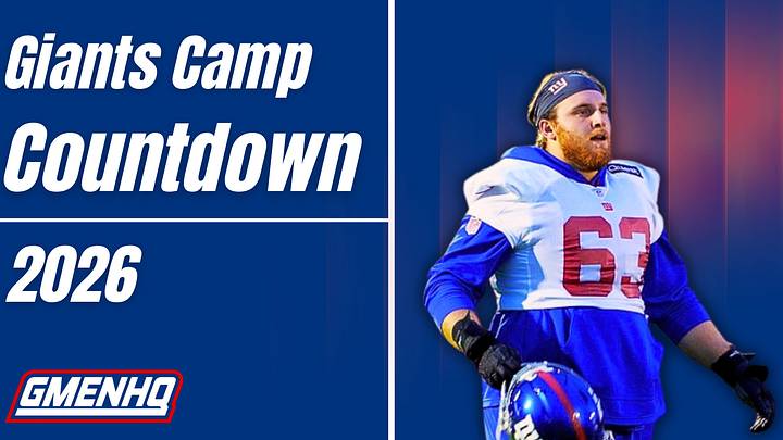 New York Giants offensive lineman Jake Kubas