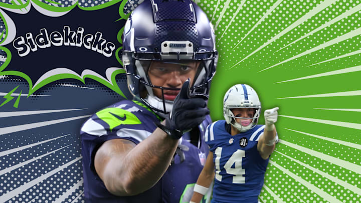 Seattle Seahawks wide receiver Jaxon Smith Njigba and Colts WR Alec Pierce