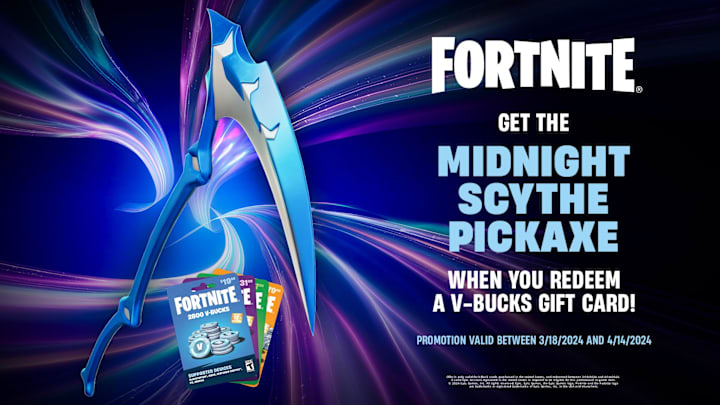 Midnight Scythe Pickaxe for free.