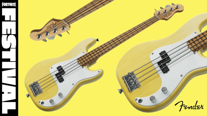 Bring in that bass line in genuine @Fender style & sound. 