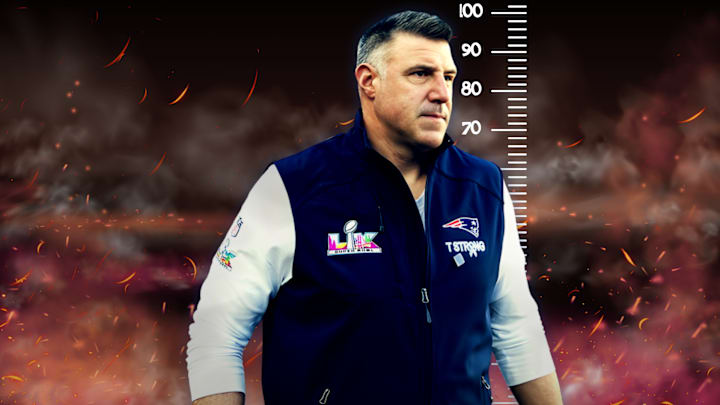 New England Patriots head coach Mike Vrabel