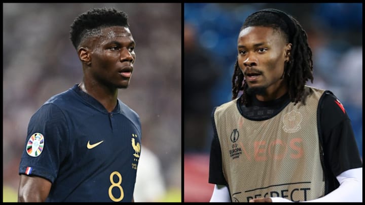 Aurelien Tchouameni & Khephren Thuram both feature in the latest Liverpool transfer rumours