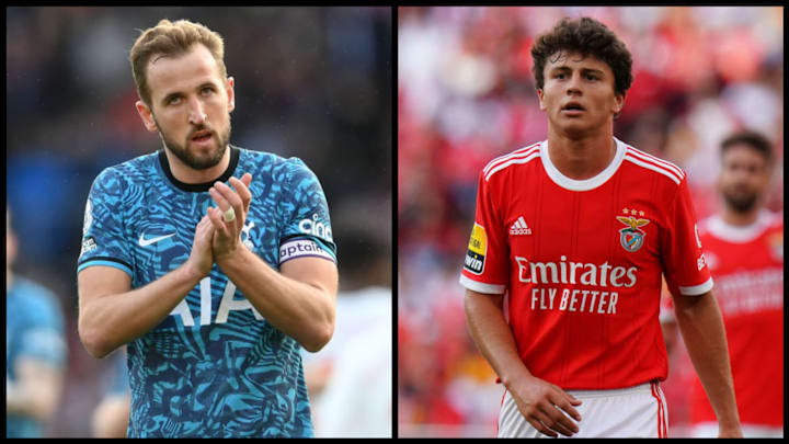 Harry Kane & Joao Neves feature in the latest Man Utd transfer rumours