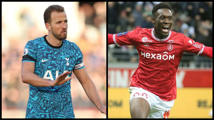 Harry Kane & Folarin Balogun are two strikers being talked about
