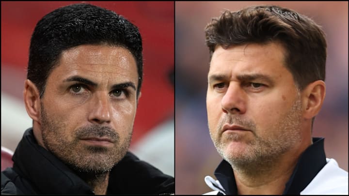 Mikel Arteta and Mauricio Pochettino go head-to-head at Stamford Bridge on Saturday Mikel Arteta and Mauricio Pochettino go head-to-head at Stamford Bridge on Saturday