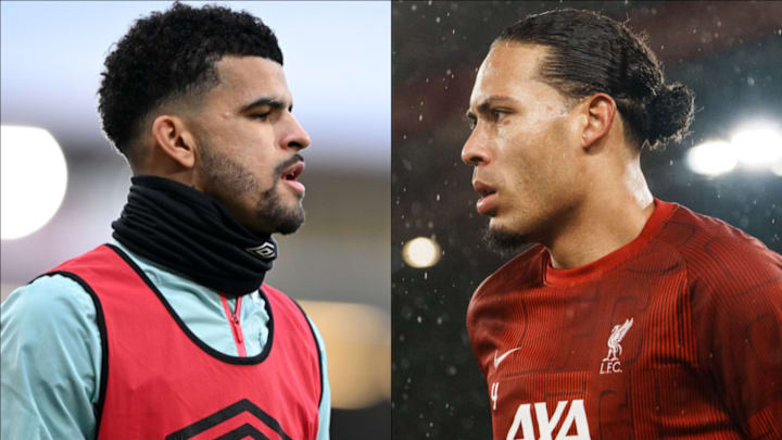 Dominic Solanke and Virgil van Dijk