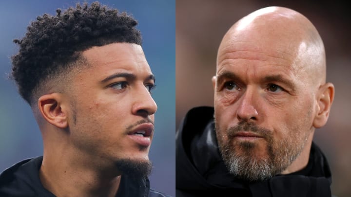 Sancho and Ten Hag didn't see eye to eye Sancho and Ten Hag didn't see eye to eye