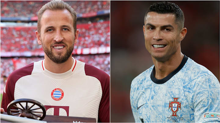 Harry Kane and Cristiano Ronaldo Harry Kane and Cristiano Ronaldo
